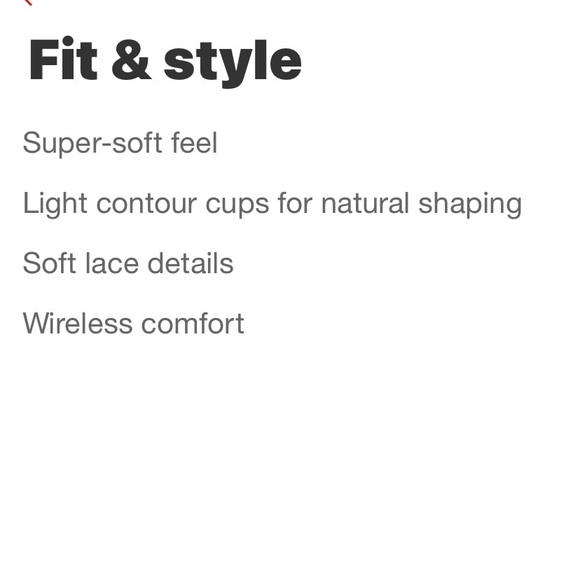 Warner's Simply Perfect Women's Supersoft
Lace Wirefree Bra Butterscotch 36B - Picture 3 of 4